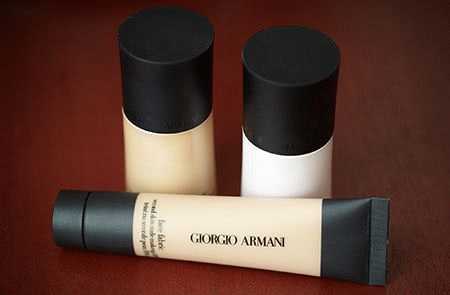 Giorgio Armani - оттеночная вуаль Face Fabric Second Skin nude makeup SPF 12 фото