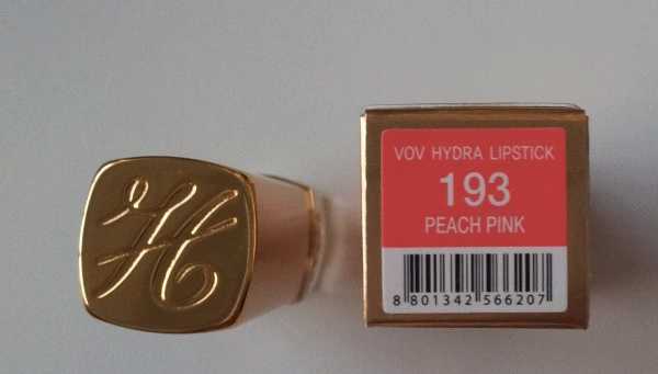 Vov Hydra Lipstick № 193 Peach pink фото