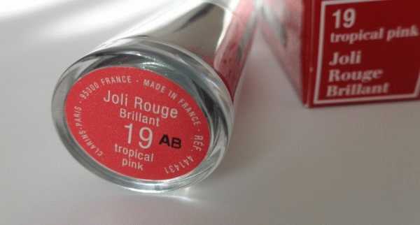 Clarins Joli Rouge Brilliant Perfect Shine Sheer Lipstick  фото