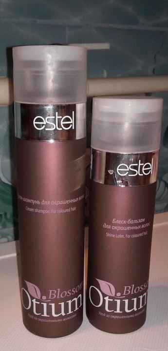 Крем-шампунь Estel Otium Blossom для окрашенных волос фото