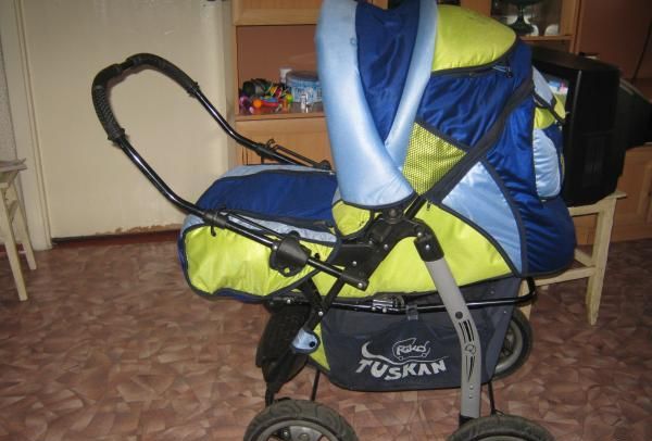 Детская коляска-трансформер Riko Tuskan фото