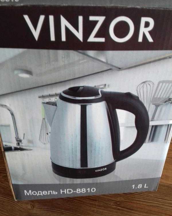 Электрический чайник Vinzor XH-01 фото