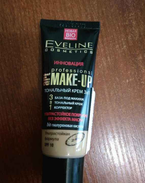 Тональный крем Eveline Cosmetics Art Professional Make Up 3 в 1 фото