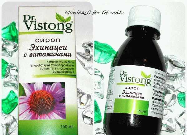 Сироп эхинацеи с витаминами РИА Панда Dr.Vistong фото