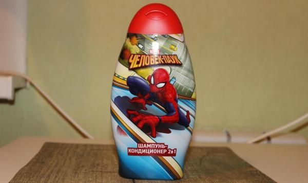 Детский шампунь-кондиционер 2 в 1 Marvel Человек паук фото