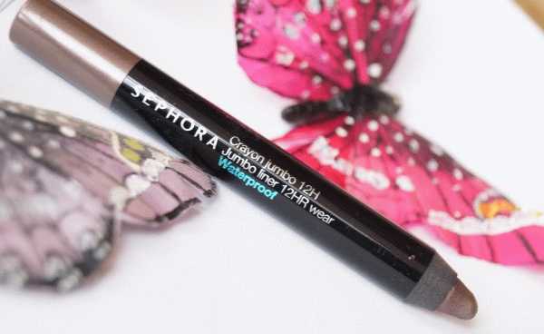 Метаморфозы с цветом - Sephora Jumbo Liner 12Hr Wear Waterproof 22 Dark Taupe Shimmer фото