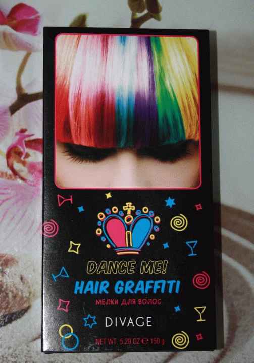 Мелки для волос Divage Hair Graffiti фото