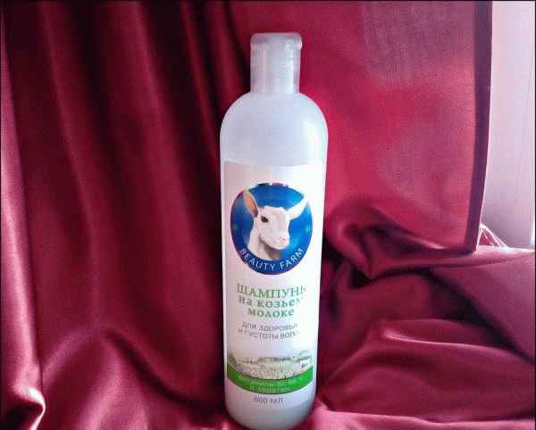 Шампунь на козьем молоке Beauty Farm Для здоровья и густоты волос фото