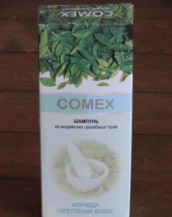 Шампунь Comex из индийских целебных трав фото