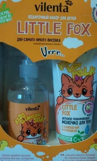 Подарочный набор для детей Софис Little fox фото
