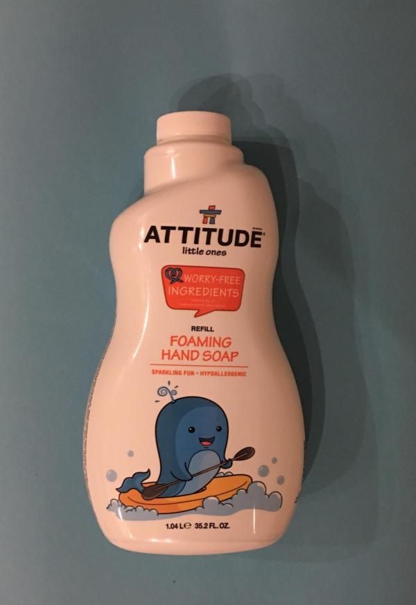 Пенистое мыло для рук Attitude Little Ones фото