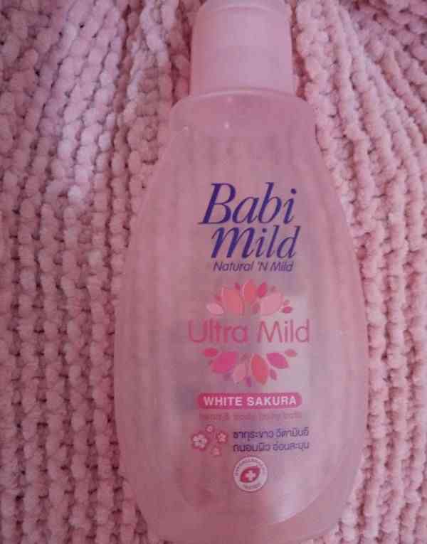 Детский гель для тела и волос Babi Mild White Sakura фото