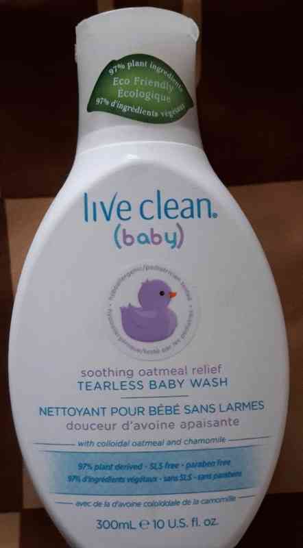 Средство для купания детей Live Clean Baby фото