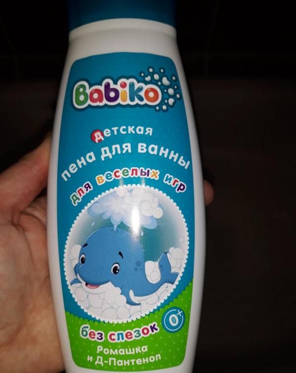Детская пена для ванны Babiko фото