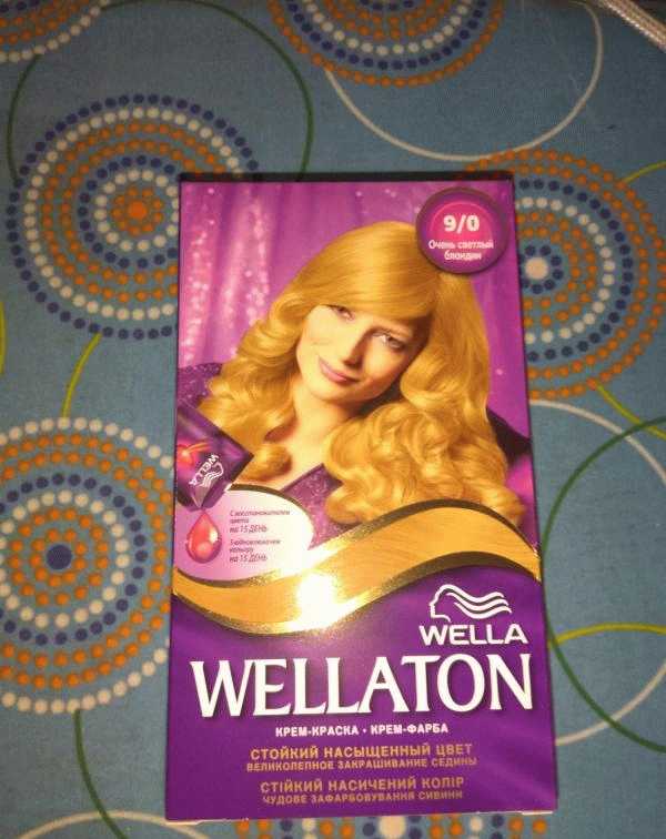 Крем-краска для волос Wellaton фото