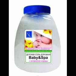 Детская соль для ванн Baby&amp;Spa      