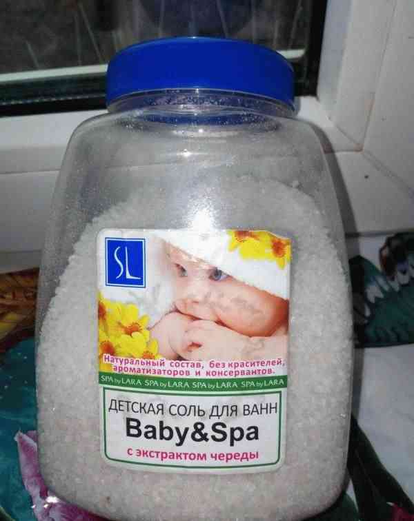 Детская соль для ванн Baby&amp;Spa фото