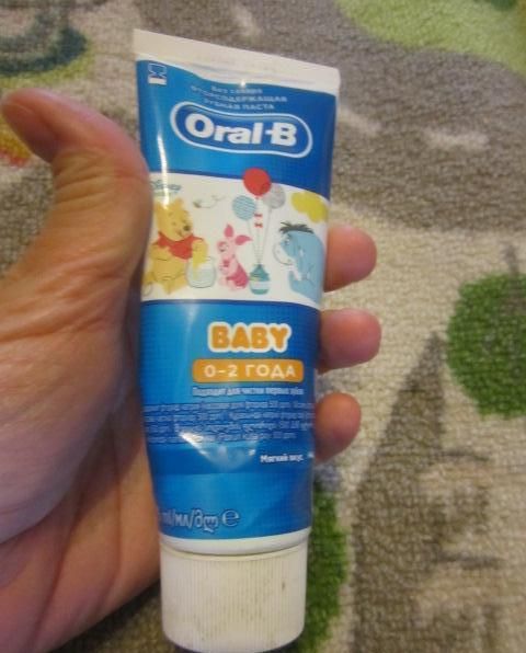 Зубная паста детская Oral-B Baby фото