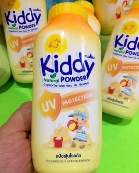 Солнцезащитная натуральная пудра для детей Mistine Kiddy Natural Powder UV Protection фото