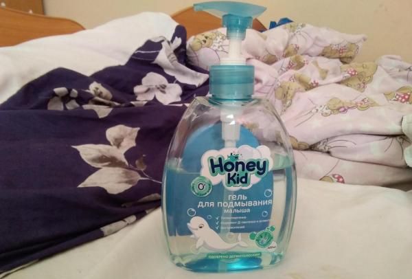 Гель для подмывания малышей Honey Kid фото