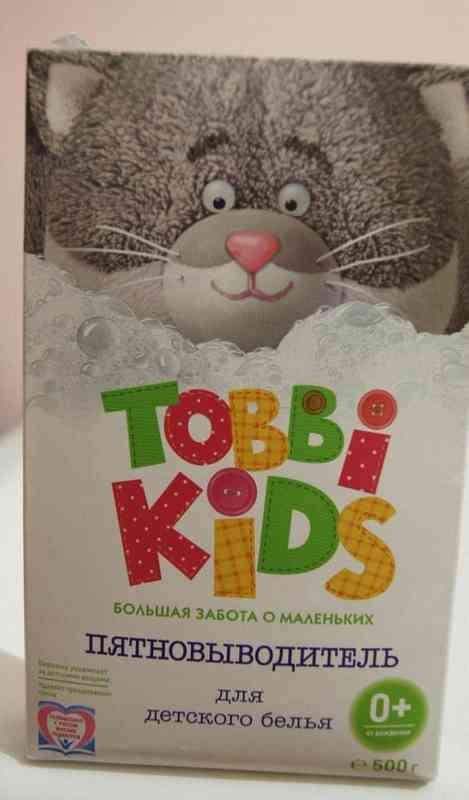 Пятновыводитель для детского белья Tobbi Kids 0+ фото