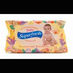 Детские влажные салфетки Baby SuperFresh