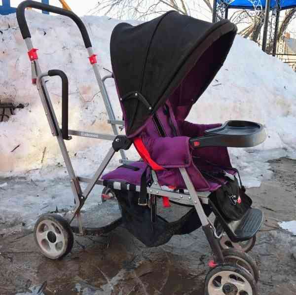 Детская коляска Joovy Caboose для двойни или погодок фото