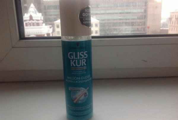 Серия средств для волос Gliss Kur Million Gloss с комплексом жидких кератинов фото
