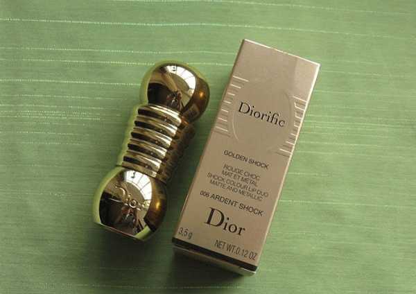 Dior Diorific Golden Shock Colour Lip Duo Matte And Metallic  фото