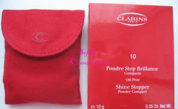 Clarins Shine Stopper Powder Compact  фото