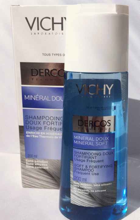 Шампунь Vichy Dercos смягчающий с минералами для укрепления волос фото