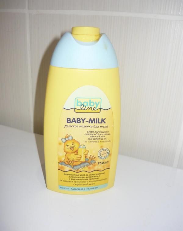Детское молочко для тела Babyline Baby-milk фото