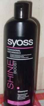 Шампунь Syoss Shine Boost для ломких и тусклых волос фото