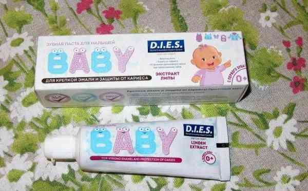 Детская зубная паста D.I.E.S Baby фото