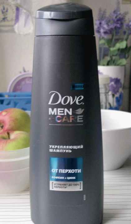 Укрепляющий шампунь от перхоти Dove Men+Care Кофеин+цинк фото