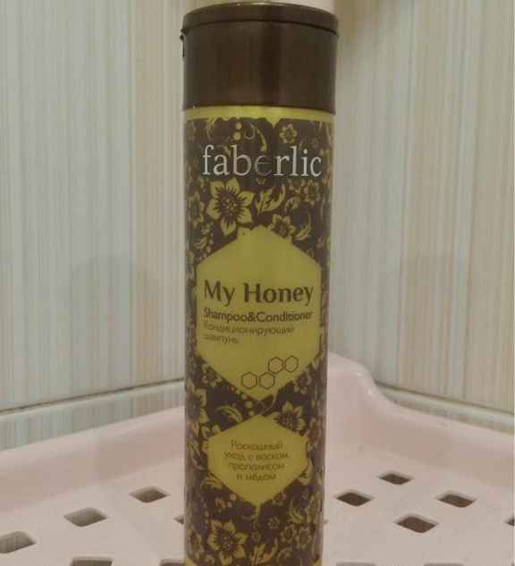 Кондиционирующий шампунь Faberlic My honey фото