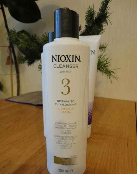 Система Nioxin №3 для тонких и окрашенных волос, с тенденцией к выпадению фото