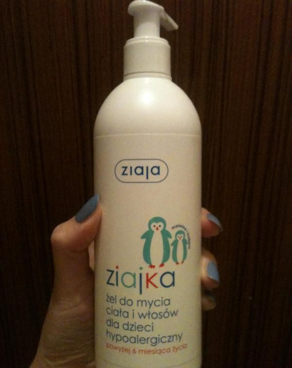 Гель для мытья тела и волос детский гипоалергенный Ziaja Ziajka фото