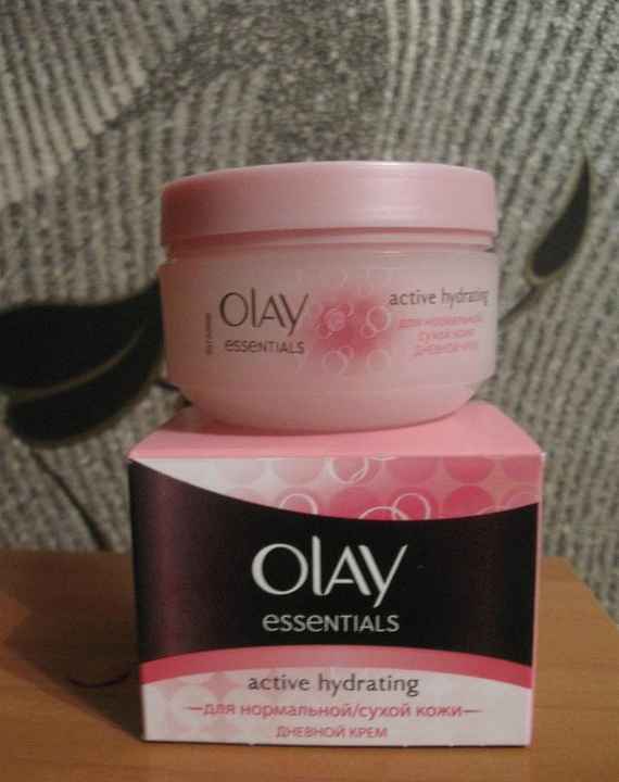 Дневной крем Olay Essentials Active Hydrating для нормальной и сухой кожи фото