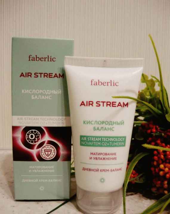 Дневной крем Faberlic Air Stream Кислородный баланс фото