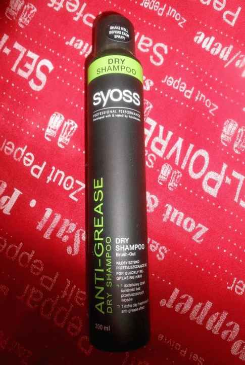 Сухой шампунь Syoss Anti-Grease Dry Shampoo фото
