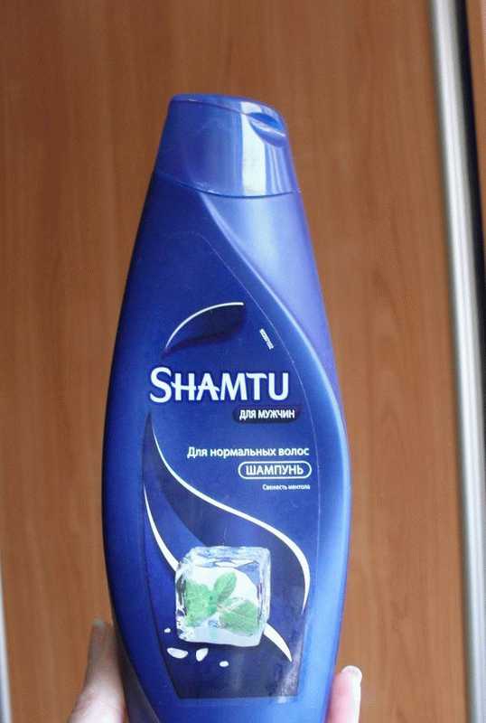 Шампунь Shamtu для мужчин Свежесть ментола для нормальных волос фото