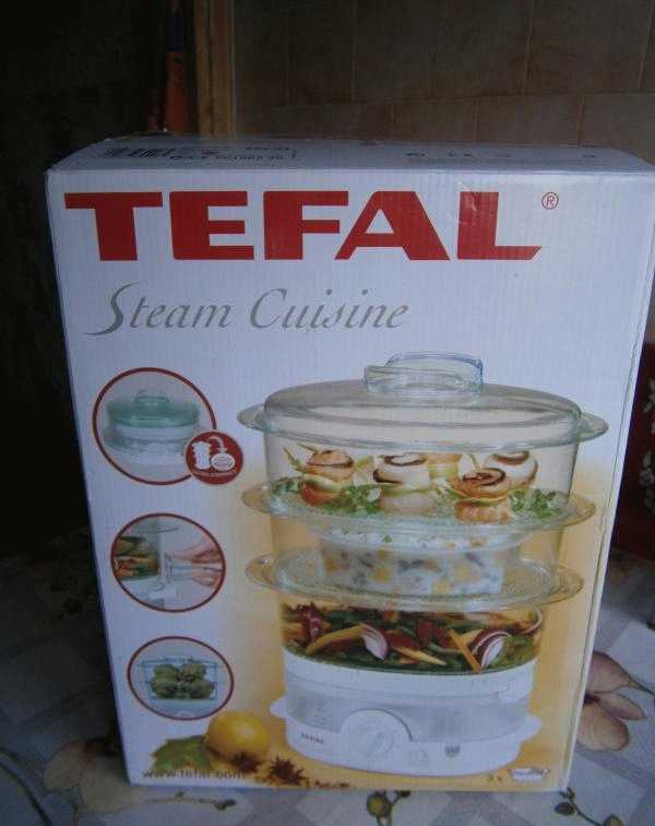 Пароварка Tefal Steam Cuisine VC 1001 фото