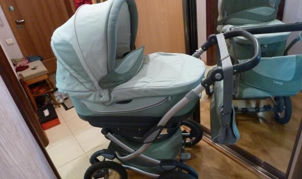 Детская коляска 2 в 1 Geoby Baby C706-CHR фото