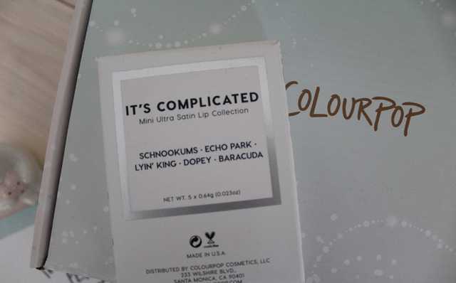 Colourpop It&#039;s Complicated Mini Size Kit фото