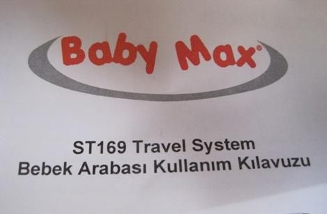 Коляска-трансформер Baby Max (ST-169 Travel system) фото