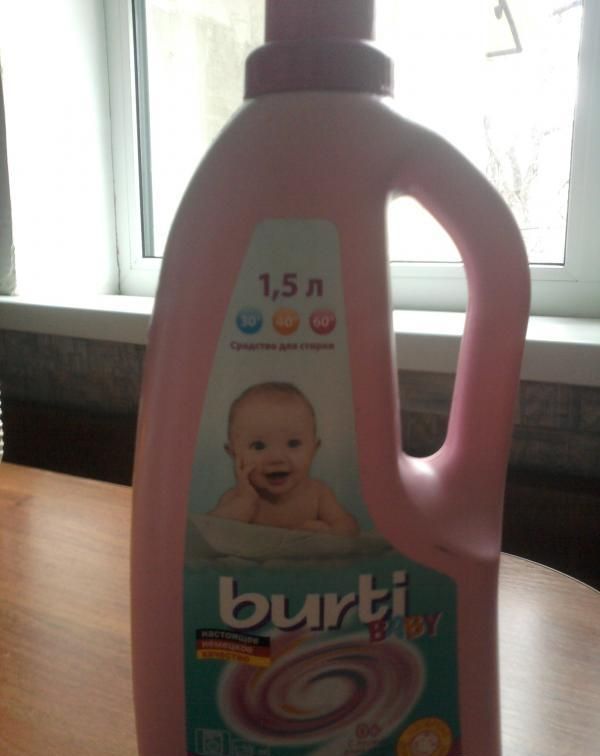 Средство для стирки детского белья Burti Baby фото