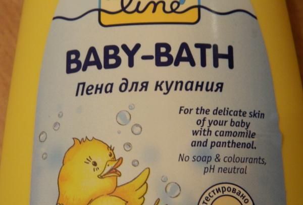 Пена для купания BabyLine Baby-bath фото