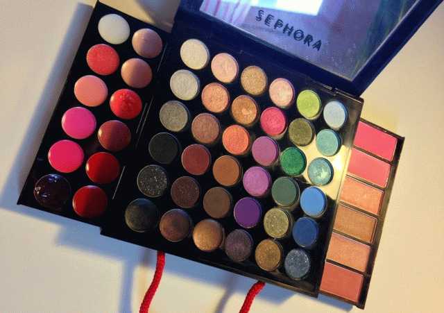 Пост титанического труда с Medium Shopping Bag Makeup Palette by Sephora фото