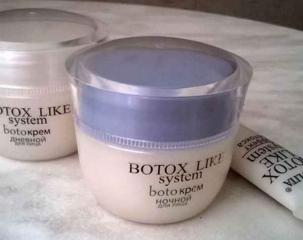 Ночной крем для лица Bielita-Вiтэкс Botox Like System botoкрем фото